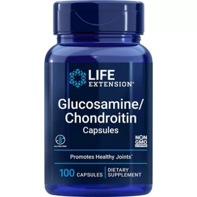 Life Extension Glucosamine/Chondroitin Capsules Suplement diety 100 kaps.