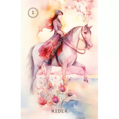Sweet Blossom Lenormand, karty