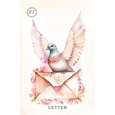 Sweet Blossom Lenormand, karty