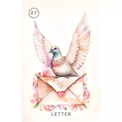 Sweet Blossom Lenormand, karty