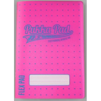 Фото - Зошит Pukka Pad Zeszyt A5  Flex Neon Pink Outlet 