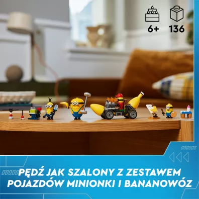LEGO Despicable Me Minionki i bananow�z 75580