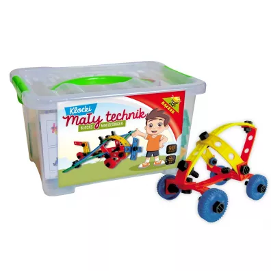 Klocki Ma�y Technik 160 element�w 03039