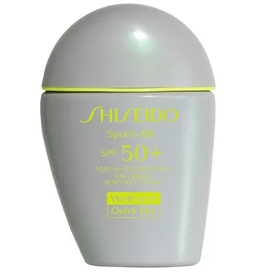 Shiseido Sun Sports BB SPF50+ Tanning Fluid Podk�ad do twarzy Dark 30 ml