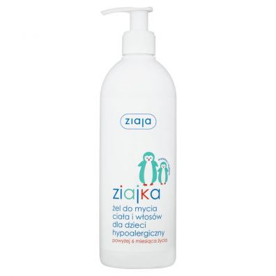 Ziaja Ziajka el do mycia ciaa i wosw dla dzieci hypoalergiczny 400 ml