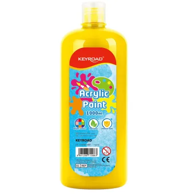 Farba akrylowa KEYROAD butelka 1000ml ��ta