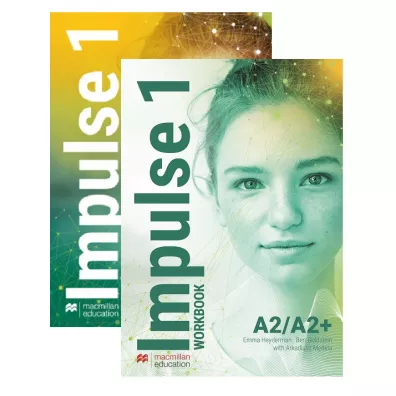 Pakiet Impulse 1: Ksi��ka ucznia papierowa + Zeszyt �wicze� + dost�py do wersji cyfrowych + On-the-Go Practice w aplikacji MEE. Poziom A2/A2+ - Arkadiusz M�dela, Emma Heyderman, Ben Goldstein, Gill Holley, Kate Pickering, Marta Inglot