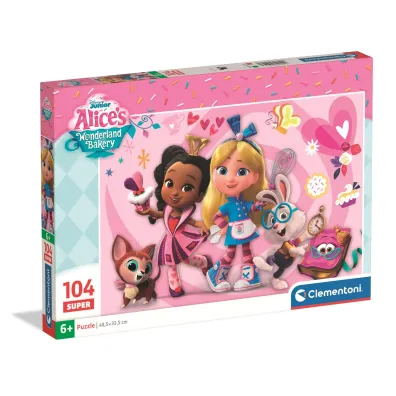 Puzzle 104 el. Super Alice's Wonderland Bakery Clementoni