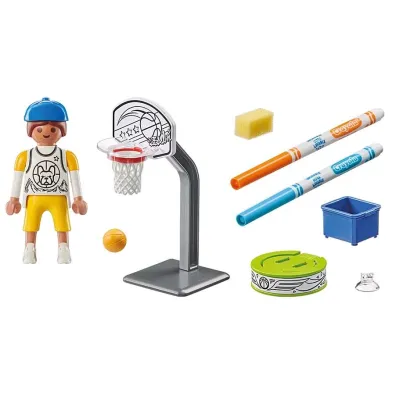 Playmobil Color Skater z pi�k� do koszyk�wki 71516