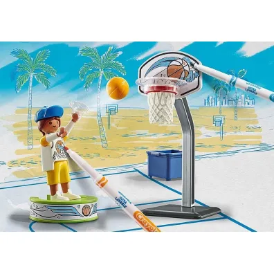 Playmobil Color Skater z pi�k� do koszyk�wki 71516