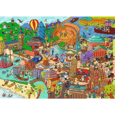 Puzzle 500 el. Spy Guy Europa Trefl