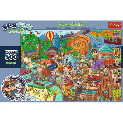 Puzzle 500 el. Spy Guy Europa Trefl