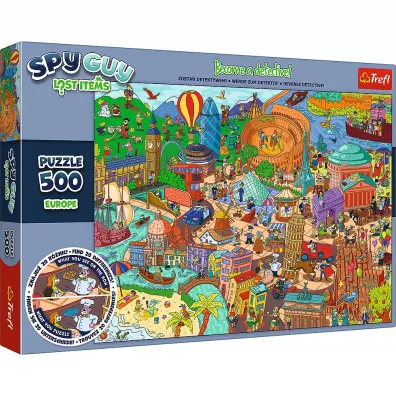 Puzzle 500 el. Spy Guy Europa Trefl