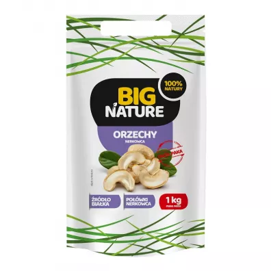 Big Nature Orzechy nerkowca Po��wki Du�a Paka 1 kg