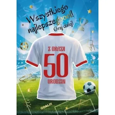 Armin Style KARNET URODZINY 50 B6 Z KOP AS GM-1343 FOL