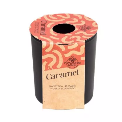 �wieczka sojowa Pow�chaj mnie Caramel czarna 130 ml