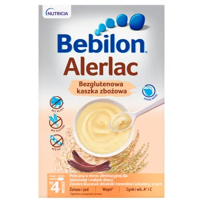 Bebilon Alerlac Bezglutenowa kaszka zbo�owa po 4 miesi�cu 400 g