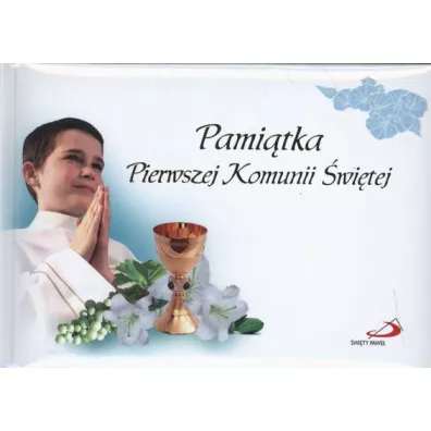 Pami�tka Pierwszej Komunii �wi�tej. Ch�opiec
