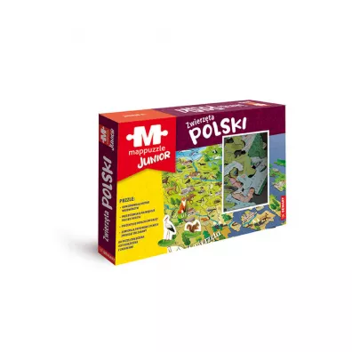 Mappuzzle Junior Zwierz�ta Polski Demart