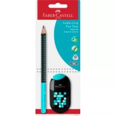 Faber-Castell Zestaw o��wek + temper�wka z gumk�