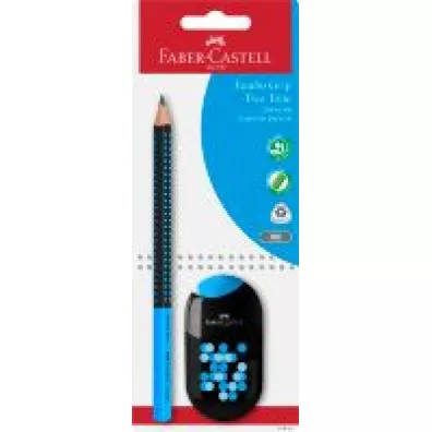 Faber-Castell Zestaw o��wek + temper�wka z gumk�