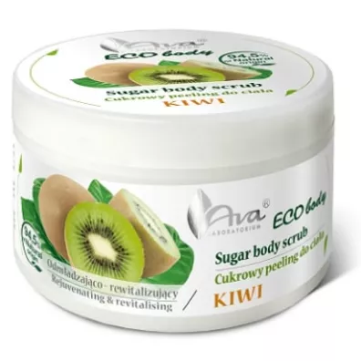 Ava Eco Body Cukrowy peeling do cia�a Kiwi 250 g