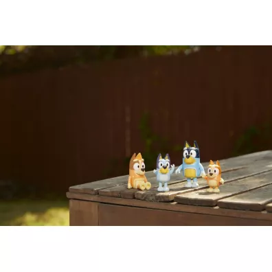 Bluey Figurki 4Pak Rodzinka