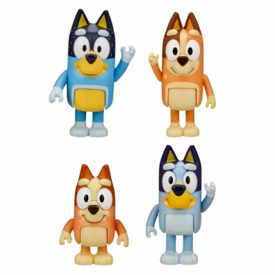Bluey Figurki 4Pak Rodzinka