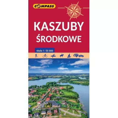 Kaszuby �rodkowe mapa skala 1 : 55 000