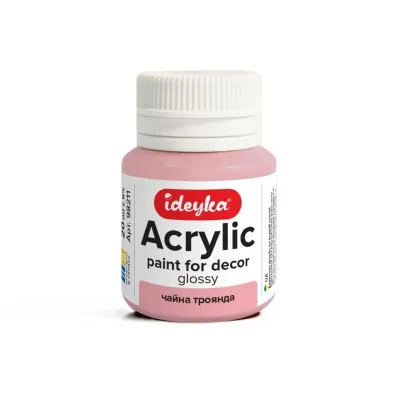Ideyka Farba akrylowa Herbaciana r�a 20ml