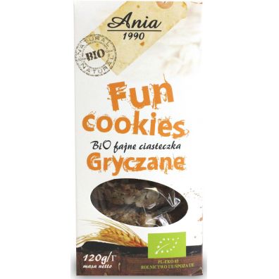 Bio Ania Fun cookies gryczane 120 g Bio