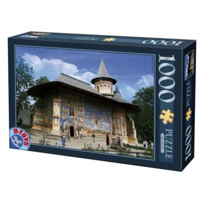 Puzzle 1000 el. Rumunia, Klasztor Voronet D-Toys