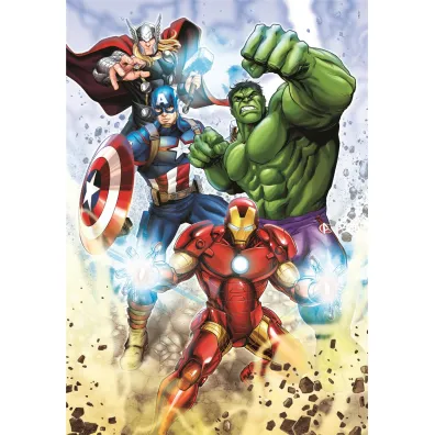 Puzzle 60 el. SuperColor. Marvel Avengers Clementoni