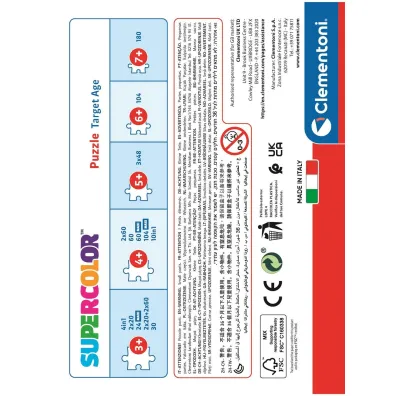 Puzzle 60 el. SuperColor. Marvel Avengers Clementoni