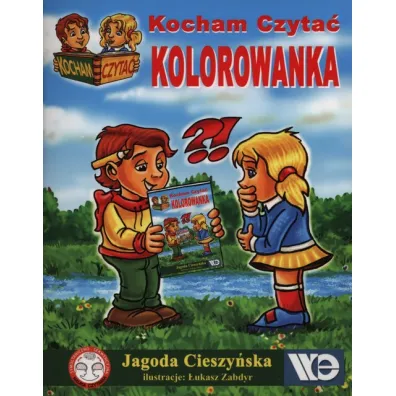 Kocham czyta� kolorowanka - Magdalena Mucha