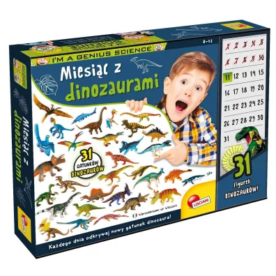 Lisciani i"m a genius miesi�c z dinozaurami