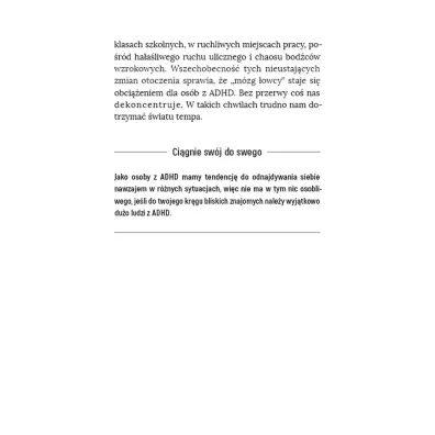 ADHD. M�zg �owcy i inne supermoce