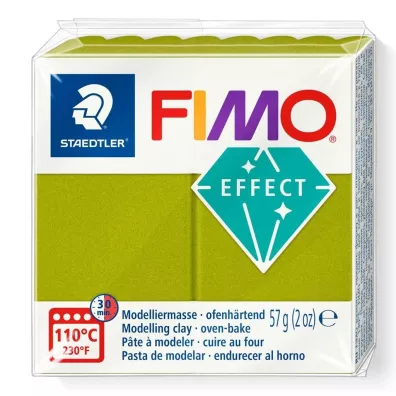 Staedtler Masa termoutwardzalna Fimo 57g zielony metaliczny