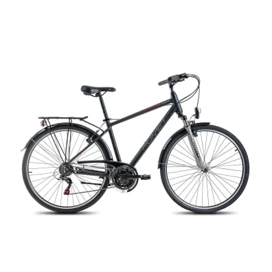Romet Rower trekkingowy WAGANT 3 (0) SPECIAL 2024 czarno-czerwony 23 XL