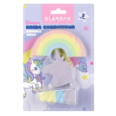 Kreda chodnikowa 3szt Unicorn STARPAK 561879
