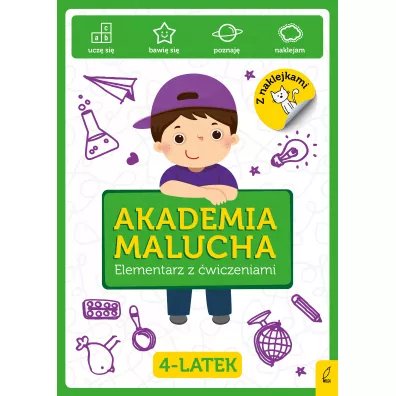 Elementarz z �wiczeniami 4-latek. Akademia Malucha