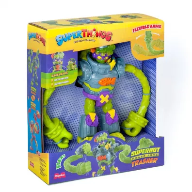 SuperThings Playset SuperBot Power ArmsTrasher Magic Box