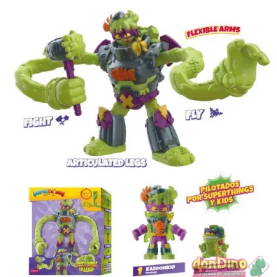 SuperThings Playset SuperBot Power ArmsTrasher Magic Box