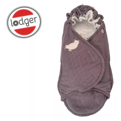 Polarowy zimowy �piworek do w�zka wrzosowy Fleece Mauve