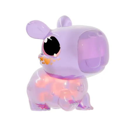Capybara Let`s Glo Animagic br�zowa