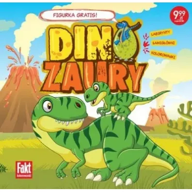 Fakt kolorowanki. Dinozaury
