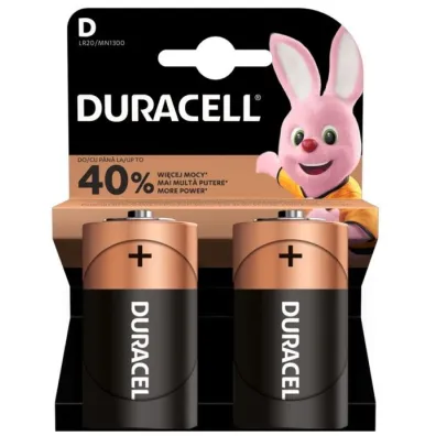 Bateria LR20 Quality Power DURACELL LR20/1300 2 szt.