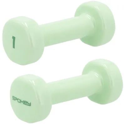 Spokey Zestaw hantli winylowych Shape 2 x 1 kg