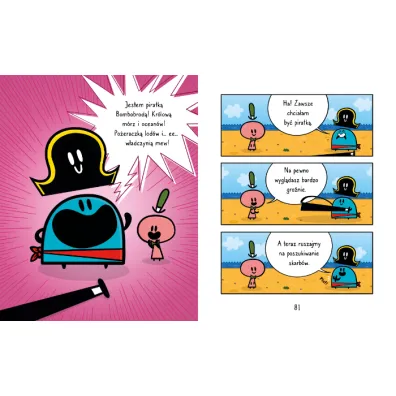 Bomba i Pty� oraz rozgniewani piraci. Tom 1