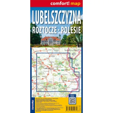Lubelszczyzna Roztocze Polesie mapa turystyczna 1:175 000 laminat 2026